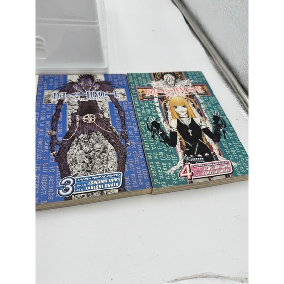 Death Note Volumes 1 -‎ 4 / Shonen Jump Advanced Manga W/ Death Journal Blank - Picture 7 of 16